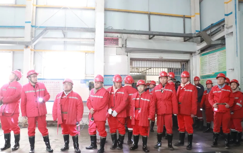 【紅旗煤礦】濟寧市能源局、縣應急局到我礦進行安全生產診斷幫扶執法檢查1